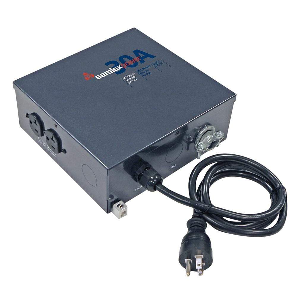 Samlex America Qualifies for Free Shipping Samlex STS-30 Transfer Switch with Inverter Quick Connect #STS-30