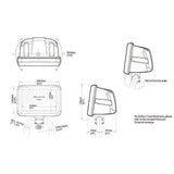 Scanstrut Qualifies for Free Shipping Scanpod 7" Helm Pod Rail Mount Uncut Fits 1" 1.33" Rails #SPR-7-RM