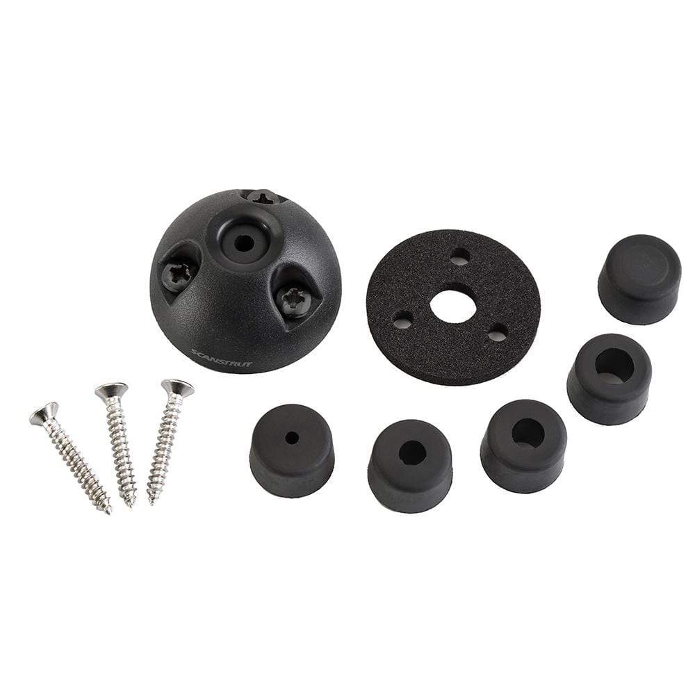 Scanstrut Black Micro Deck Seal Connector .08"-.24" #DS6-P-BLK
