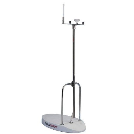 Scanstrut Qualifies for Free Shipping Scanstrut Pole Mount for 4 GPS or VHF Antennas T-Pole #TP-01