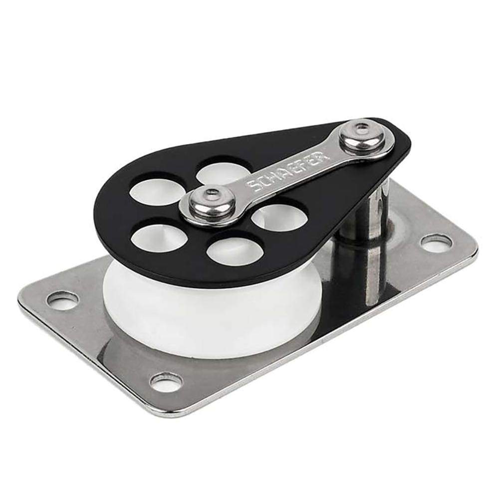 Schaefer Marine Qualifies for Free Shipping Schaefer 3 Series Cheek Block Flat Base #303-09
