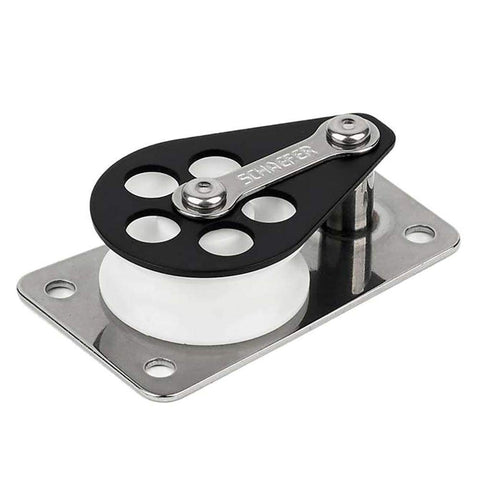 Schaefer Marine Qualifies for Free Shipping Schaefer 3 Series Cheek Block Flat Base #303-09
