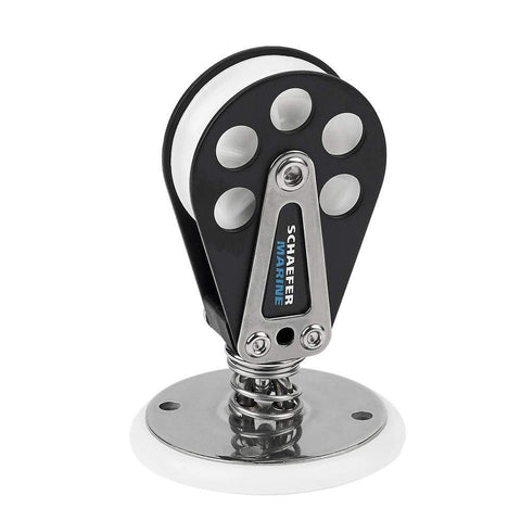 Schaefer Marine Qualifies for Free Shipping Schaefer Stand Up Swivel Block On Deck Plate #704-62