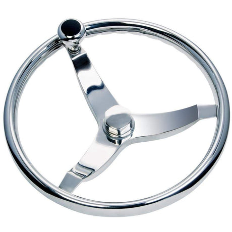 Ongaro Qualifies for Free Shipping Schmitt 714 Vision Cast 13.5" SS Wheel Knob/Finger Grip #7141321FGK-3