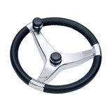 Ongaro Qualifies for Free Shipping Schmitt Evo Pro Stainless Wheel w/Knob 15.5" 3/4" Taper #7241521FGK