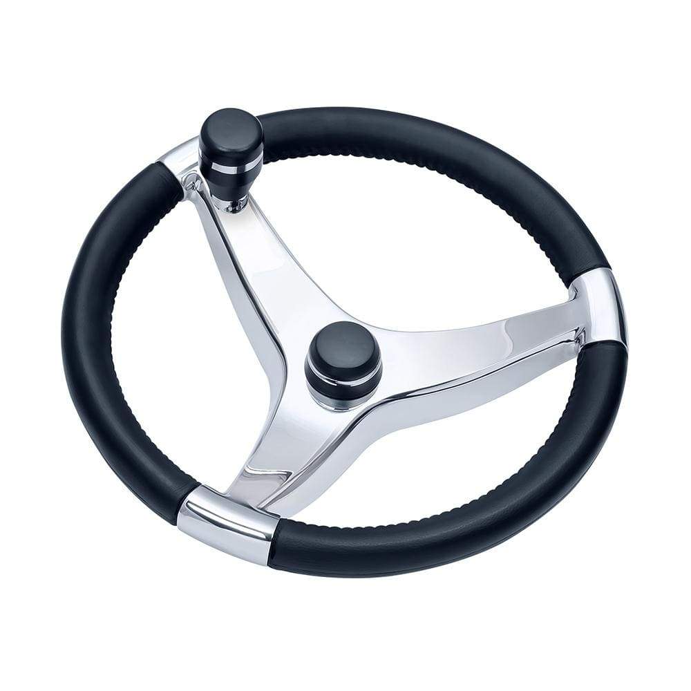 Ongaro Qualifies for Free Shipping Schmitt Evo Pro Stainless Wheel w/Knob 15.5" 3/4" Taper #7241521FGK