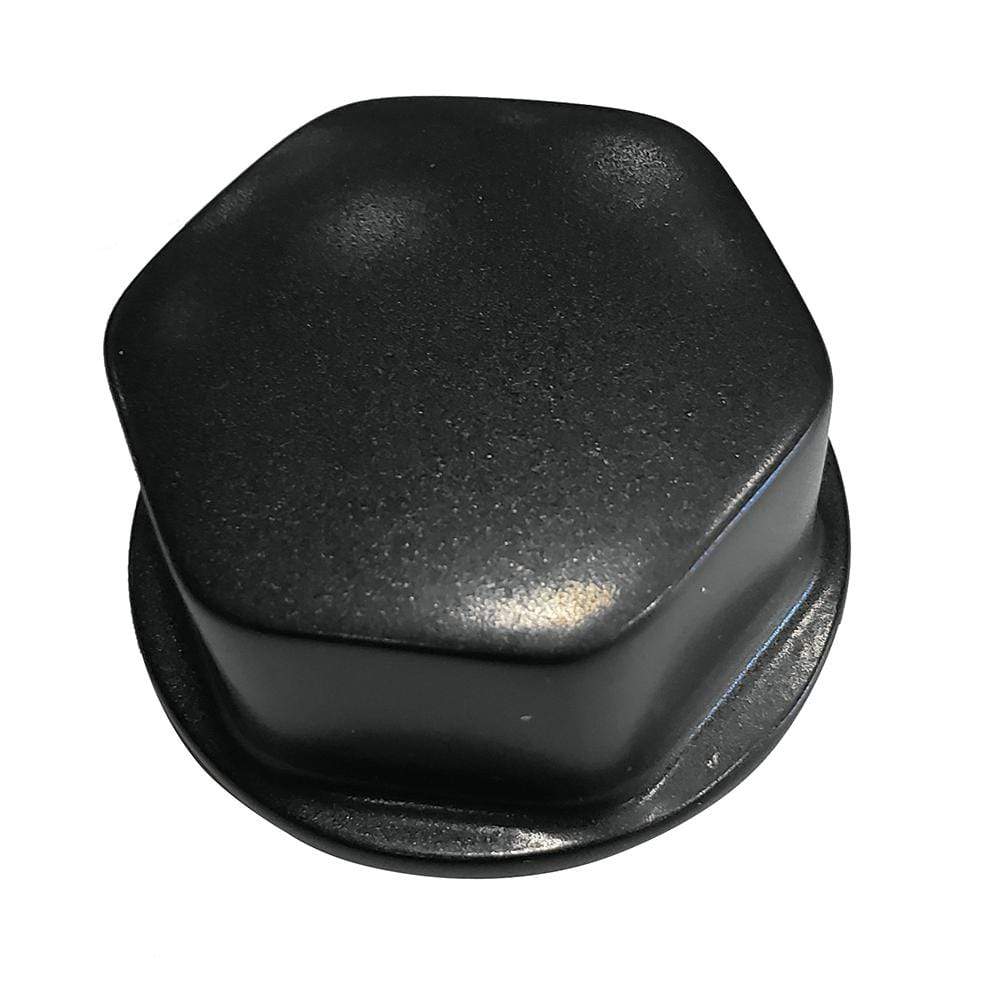 Ongaro Qualifies for Free Shipping Schmitt Faux Center Nut Black with 1/2" & 5/8" M12 Base #CAP030B