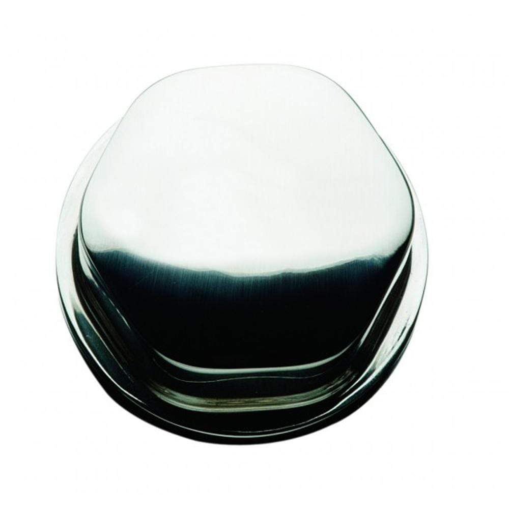 Ongaro Qualifies for Free Shipping Schmitt Faux Center Nut Chrome/Plastic with 1/2" & 3/4" Base #CAP0304