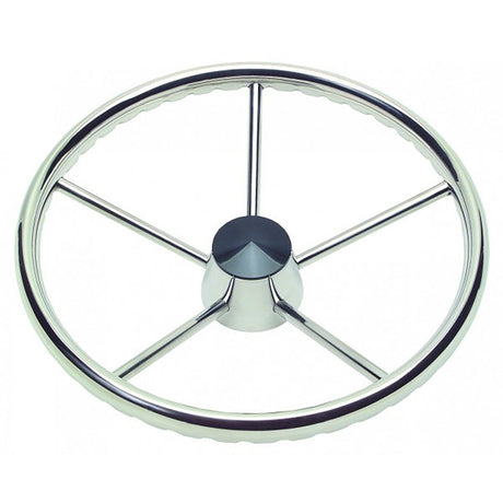 Ongaro Qualifies for Free Shipping Schmitt Marine 170 Finger Grip Destroyer 5-Spoke 13.5" SS Cap #1731321FGK-R