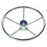Ongaro Qualifies for Free Shipping Schmitt Marine 170 Finger Grip Destroyer 5-Spoke 15.5" SS Cap #1731521FGK-R