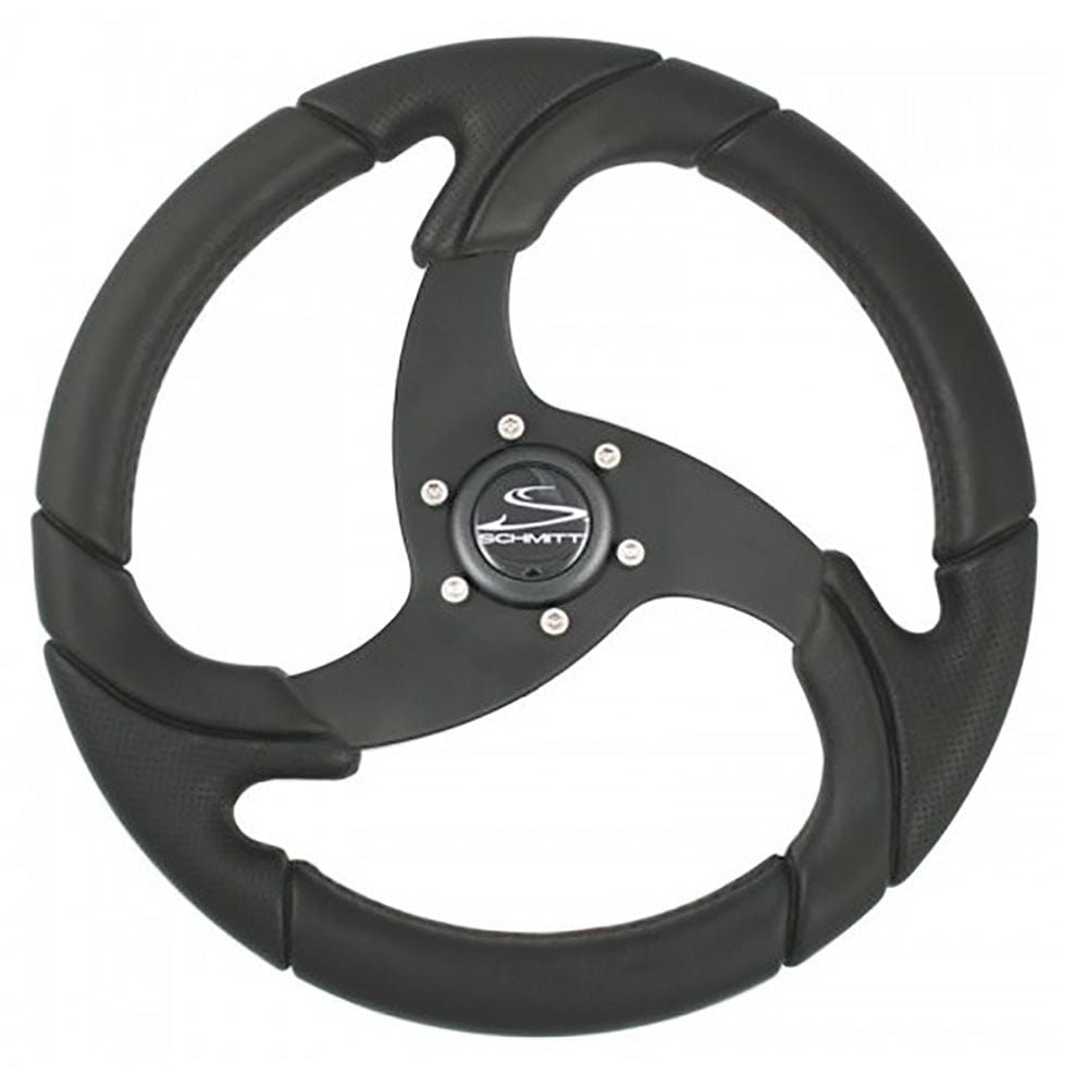 Ongaro Qualifies for Free Shipping Schmitt Marine Folletto Wheel 14.2" Black 3/4" Tapered Shaft #PU021104-R