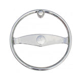 Ongaro Qualifies for Free Shipping Schmitt & Ongaro 15-1/2" Wheel Stainless with Knob 3/4" Taper #50003