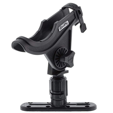 Scotty Qualifies for Free Shipping Scotty Baitcaster Rod Holder with Gearhead & 4" Track #0282-BK