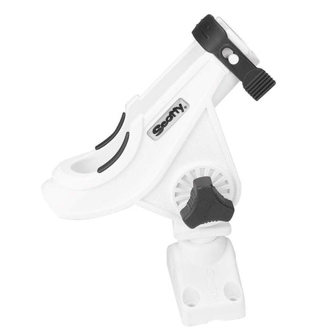 Scotty Baitcaster/Spinning Rod Holder White with 241 Mount #280-WH