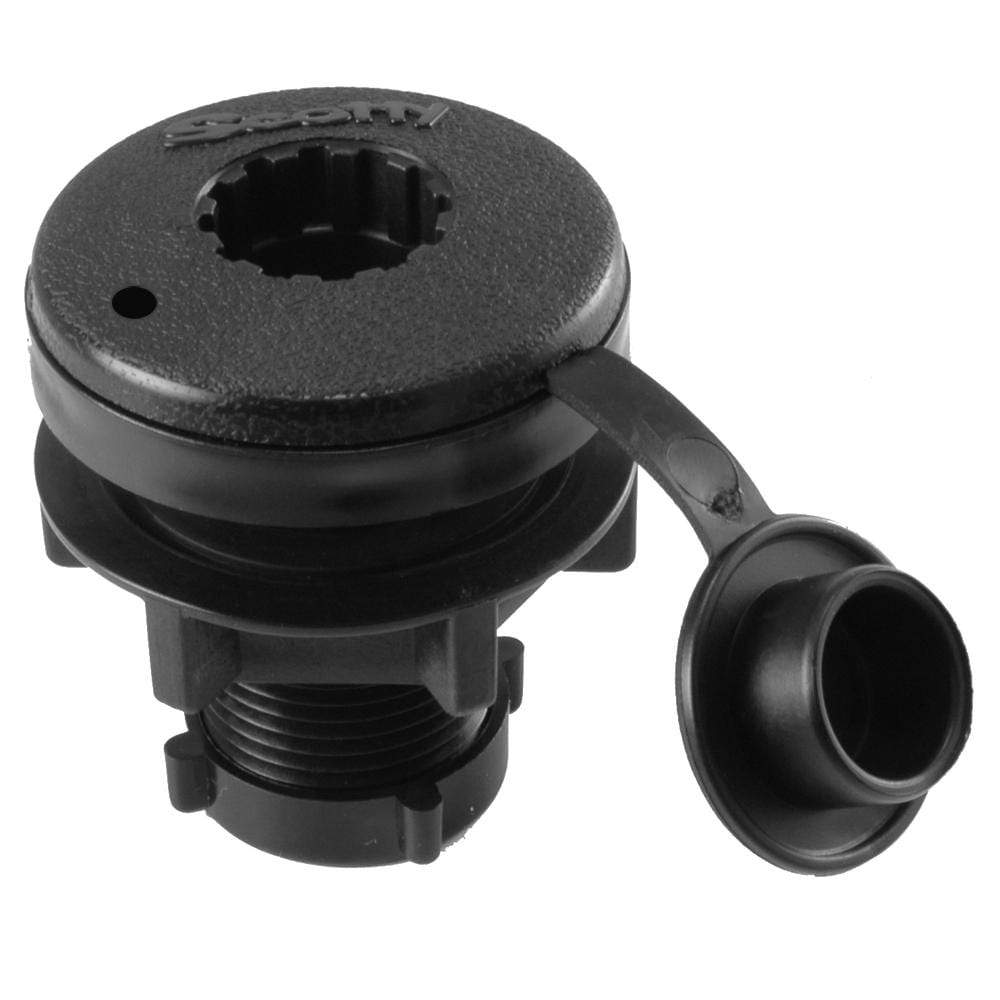 Scotty Qualifies for Free Shipping Scotty Compact Threaded Round Deck Mount #444-BK