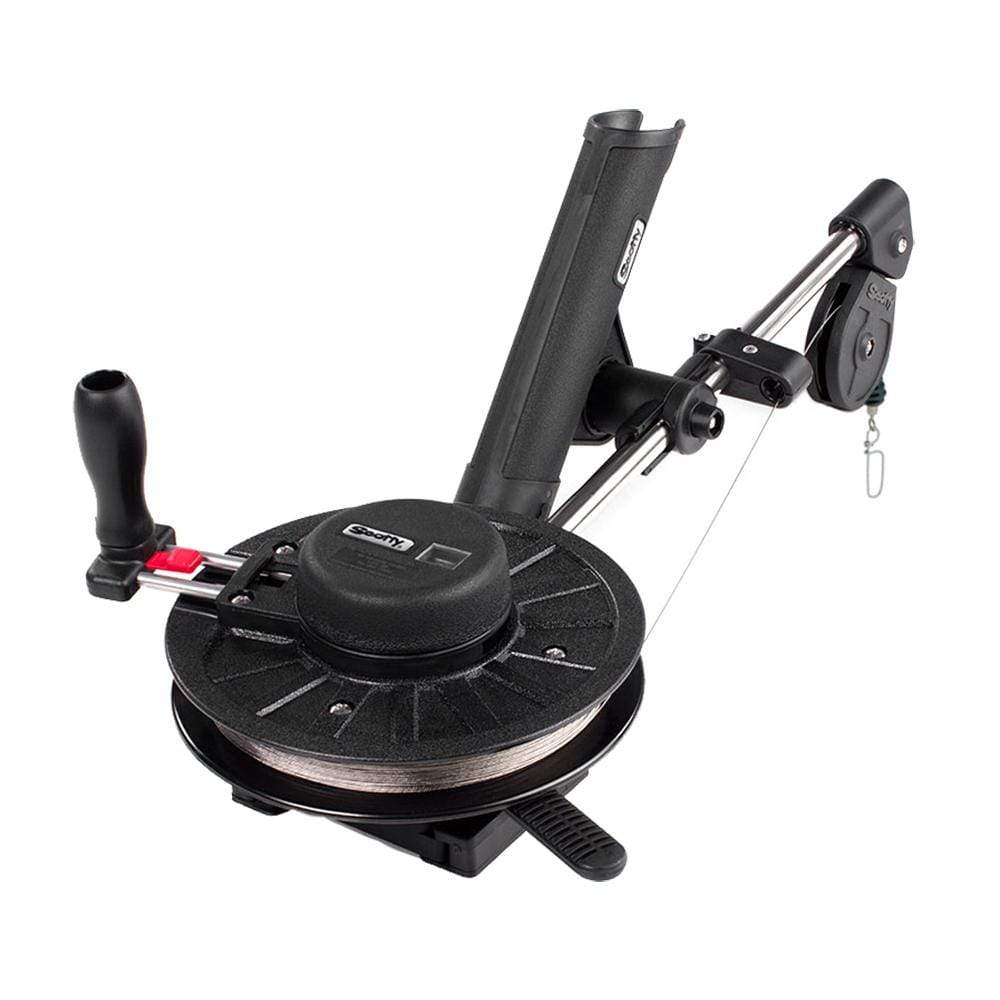 Scotty Qualifies for Free Shipping Scotty Depthking Manual Downrigger with Rod Holder #1060DPR