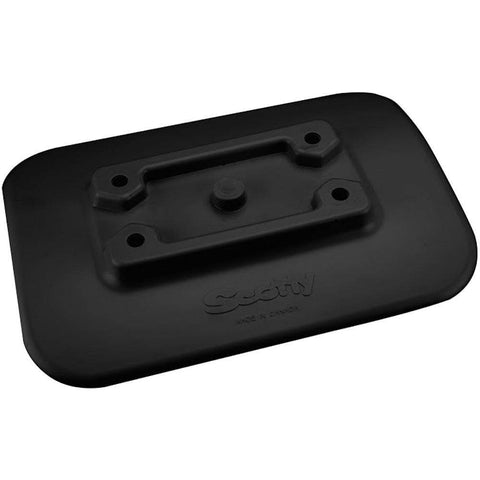 Scotty Qualifies for Free Shipping Scotty Glue-On Pad for Inflatable Boats Black