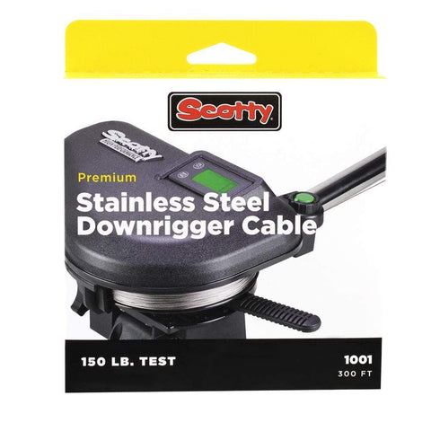 Scotty Qualifies for Free Shipping Scotty High-Performance SS Downrigger Cable 300' #2401K