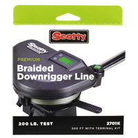 Scotty Qualifies for Free Shipping Scotty Power Braid Hi-Vis Yellow 200 lb 300' #2701K-YL