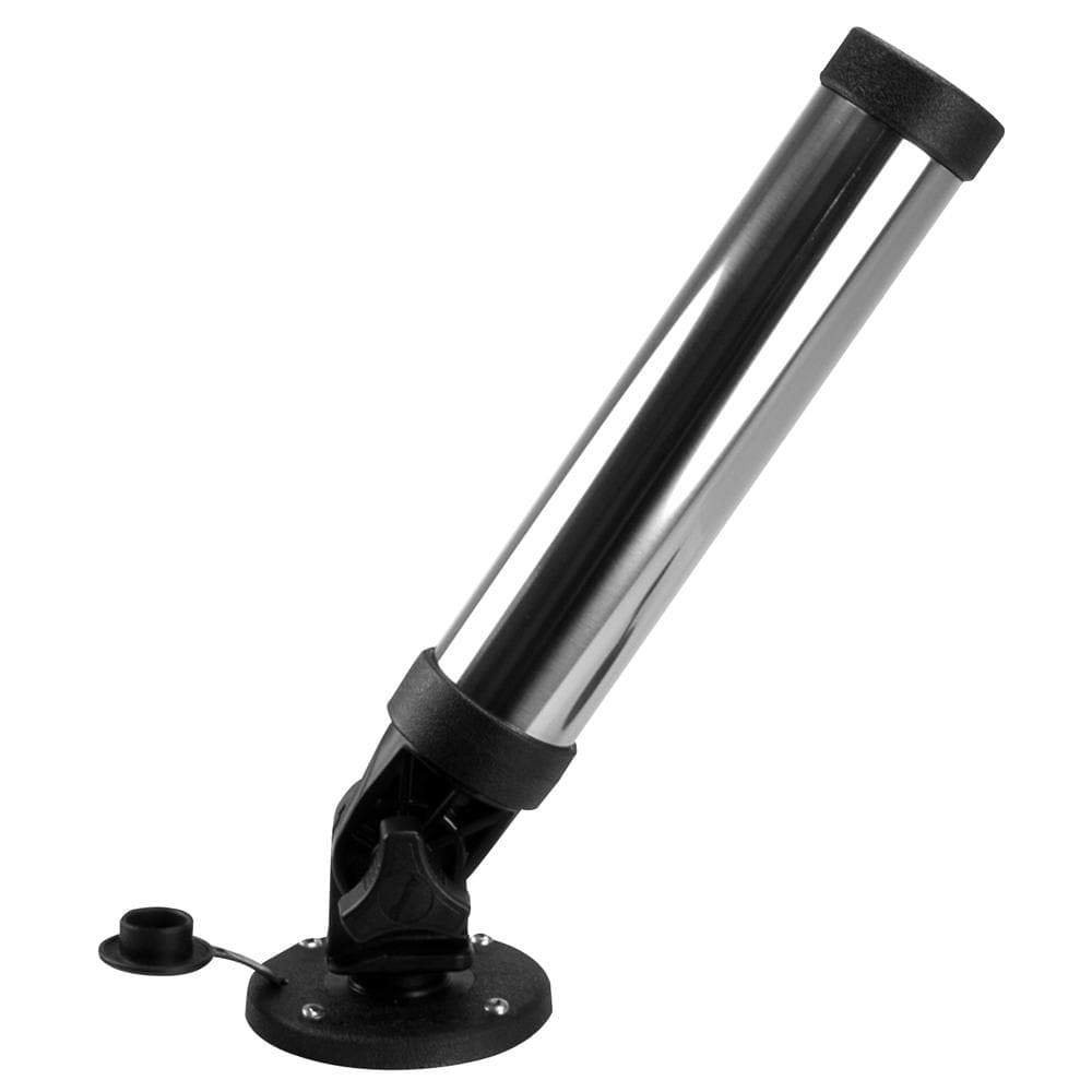 Scotty Qualifies for Free Shipping Scotty Rocket Launcher Rod Holder SS Jacket with 344 Mount #473