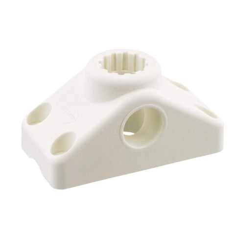 Scotty Side/Deck Mounting Bracket White #241-WH