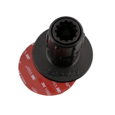 Scotty Qualifies for Free Shipping Scotty Stick-On Mount with Gear Head Adapter 3" Pad #0448-BK