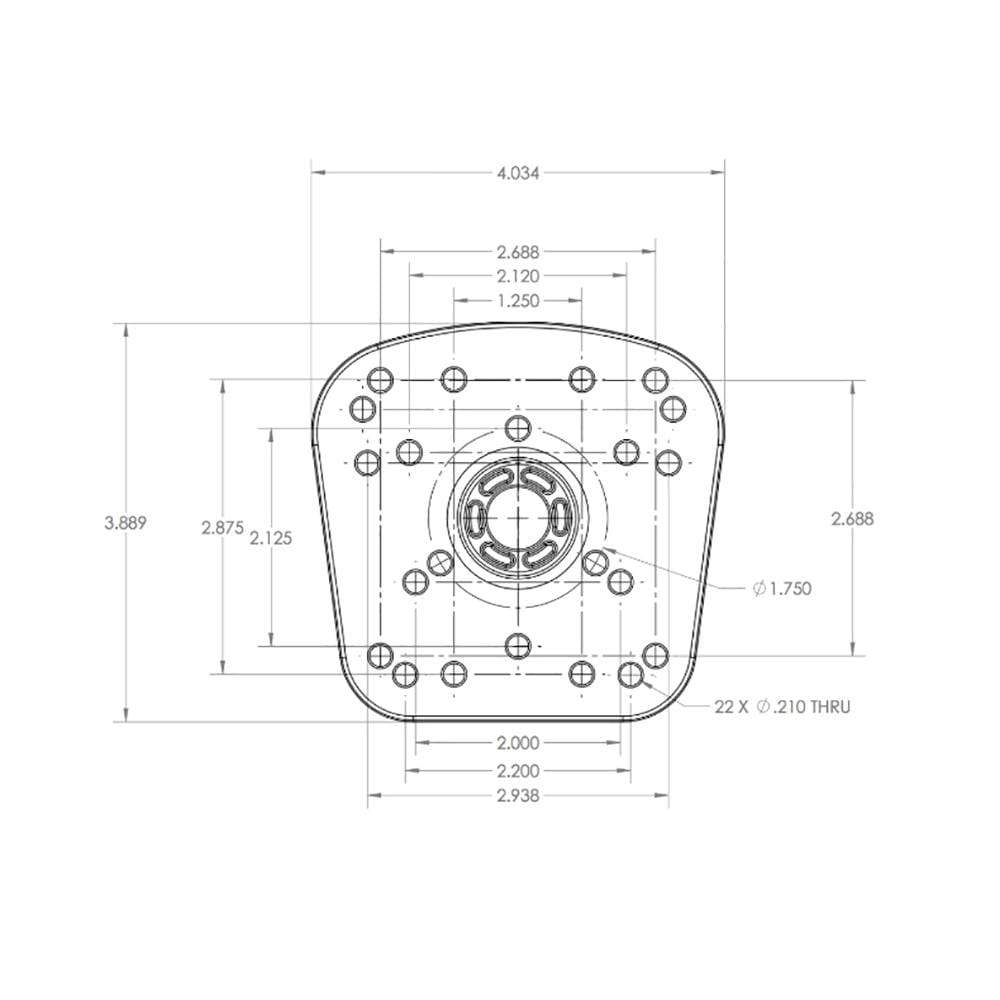 Scotty Universal Sounder Mount #368