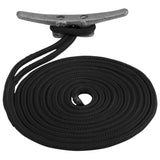 Sea-Dog Qualifies for Free Shipping Sea-Dog 1/2" x 20' Double Braided Dock Lines Black #302112020BK-1