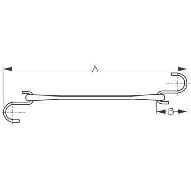 Sea-Dog Qualifies for Free Shipping Sea-Dog 21" Rubber Tie-Down Each #635021