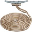 Sea-Dog Qualifies for Free Shipping Sea-Dog 3/8" x 15' Double Braided Dock Lines Gold/White #302110015G/W-1