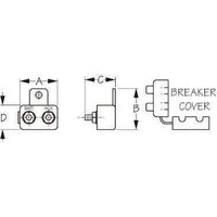 Sea-Dog Qualifies for Free Shipping Sea-Dog 30a Circuit Breaker #420843-1