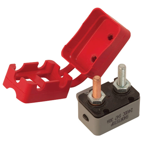 Sea-Dog Qualifies for Free Shipping Sea-Dog 30a Resettable Circuit Breaker with Cover #420853-1