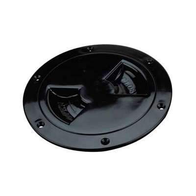 Sea-Dog Qualifies for Free Shipping Sea-Dog 4" Deck Plate Black #337145-1