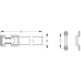 Sea-Dog Qualifies for Free Shipping Sea-Dog 72" Gas Tank Strap SS #359995-1