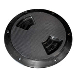 Sea-Dog Qualifies for Free Shipping Sea Dog ABS Deck Plate Black Textured 5" Quarter Turn #336157-1