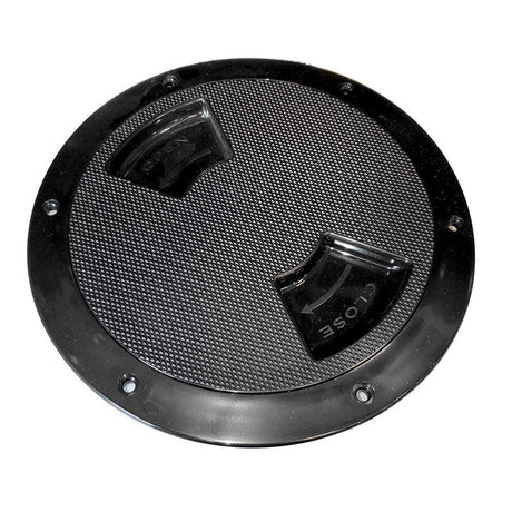 Sea-Dog Qualifies for Free Shipping Sea Dog ABS Deck Plate Black Textured 5" Quarter Turn #336157-1