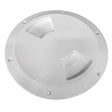 Sea-Dog Qualifies for Free Shipping Sea Dog ABS Deck Plate White Textured 8" Quarter Turn #336382-1