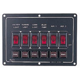 Sea-Dog Qualifies for Free Shipping Sea-Dog Aluminum Horizontal Rocker Switch Panel #422210-1