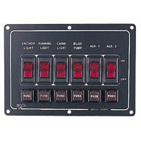 Sea-Dog Qualifies for Free Shipping Sea-Dog Aluminum Horizontal Rocker Switch Panel #422210-1