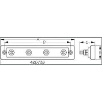 Sea-Dog Qualifies for Free Shipping Sea-Dog Buss Bar Stud Terminal 4-5/16