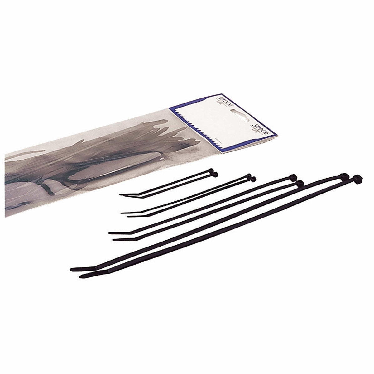 Sea-Dog Qualifies for Free Shipping Sea-Dog Cable Ties Mixed Bag 100-pc Black #427290-1
