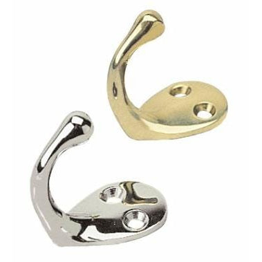 Sea-Dog Qualifies for Free Shipping Sea-Dog Chrome Brass Coat Hook 1-9/16" #671501-1