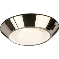 Sea-Dog Chrome Plastic LED Dome Light 4' Day/Night #401755-1
