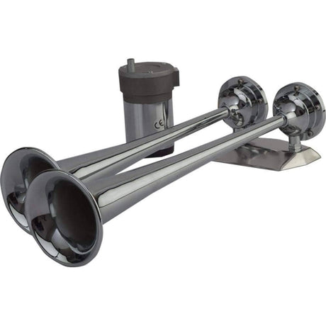 Sea-Dog Qualifies for Free Shipping Sea-Dog Chrome Trmpt Air Horn Twin with Compressor #432520-1