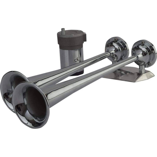 Sea-Dog Qualifies for Free Shipping Sea-Dog Chrome Trmpt Air Horn Twin with Compressor #432520-1