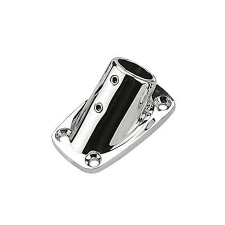 Sea-Dog Qualifies for Free Shipping Sea-Dog Chrome Zinc 45-Degree Rectangular Rail Fitting #286145-1