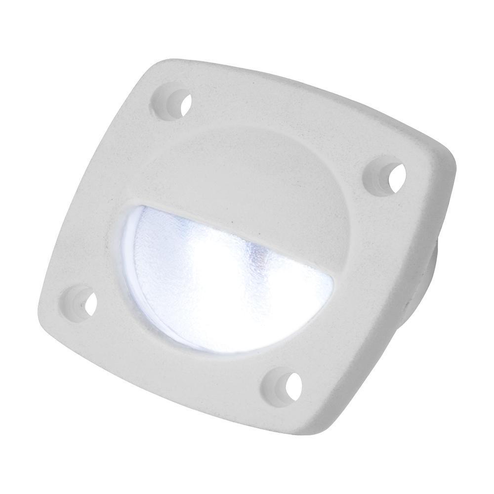Sea-Dog Qualifies for Free Shipping Sea-Dog Delrin LED Utility Light White W/ White Faceplate #401321-1