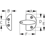 Sea-Dog Qualifies for Free Shipping Sea-Dog Door Button SS Bulk #221670