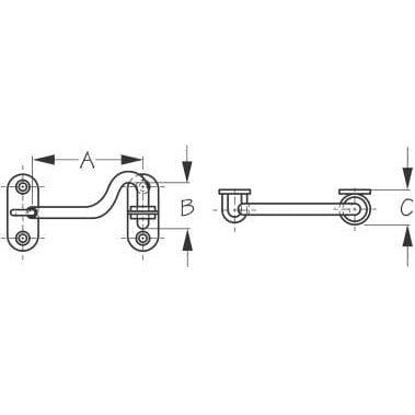 Sea-Dog Qualifies for Free Shipping Sea-Dog Door Hook SS #221203-1