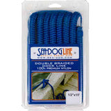 Sea-Dog Double Braided Nylon Bulk Cordage 1/2" 600' Navy #302112600NV